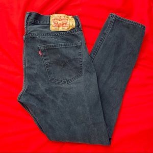 Black Levi’s 501 Jeans 32x30